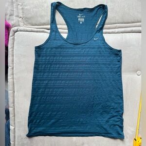 Nike Blue Dri-FIT Tank Top